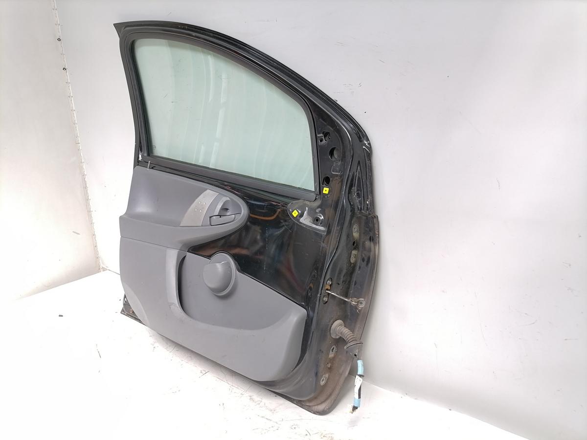 Toyota Aygo 1 original T&uuml;r vorn links 211 Schwarz 5-T&uuml;rer Rohbau Bj.2006
